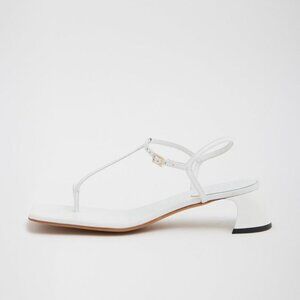 Georgia Sandal in White